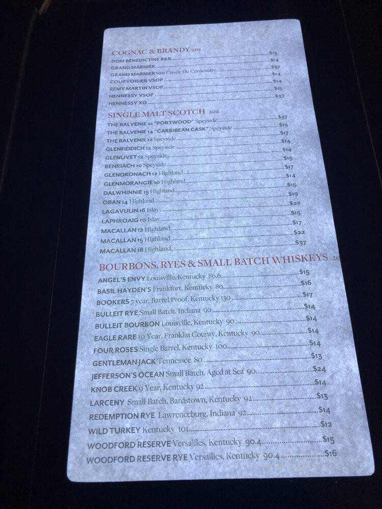 Red Stag Grill-Grand Bohemian Hotel Asheville - Asheville, NC menu_pic