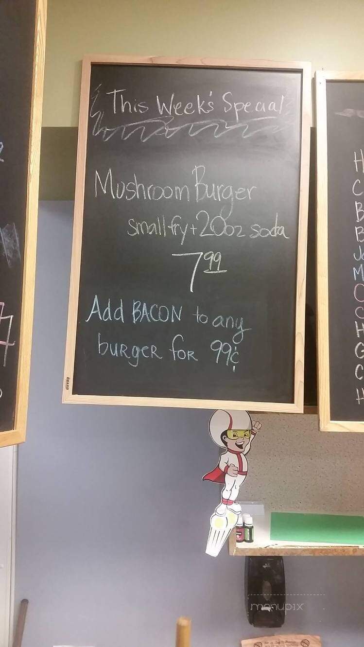 AJ's Burgers - Marysville, WA menu_pic