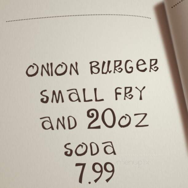 AJ's Burgers - Marysville, WA menu_pic