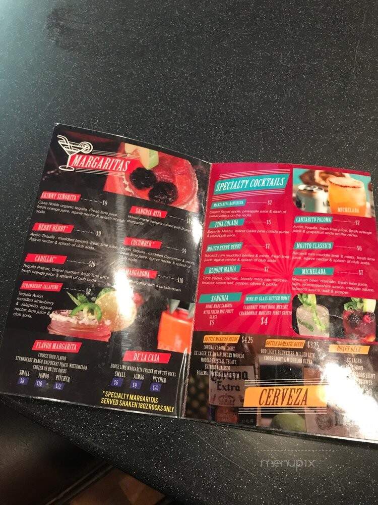 Los Rancheros - Jacksonville, IL menu_pic