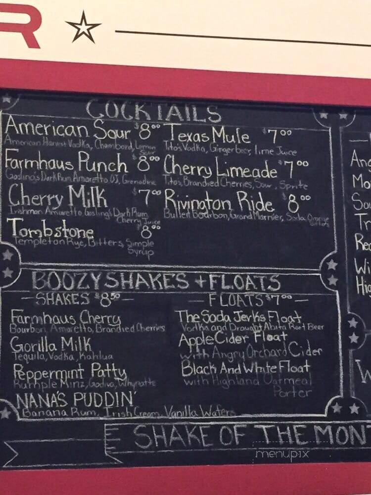 Farmhaus Burger - Augusta, GA menu_pic