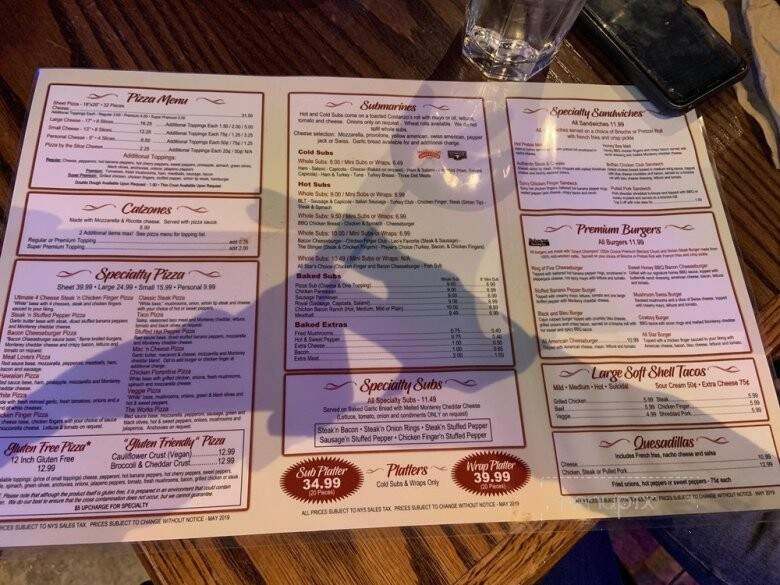 Leo's Pizzeria - East Aurora, NY menu_pic