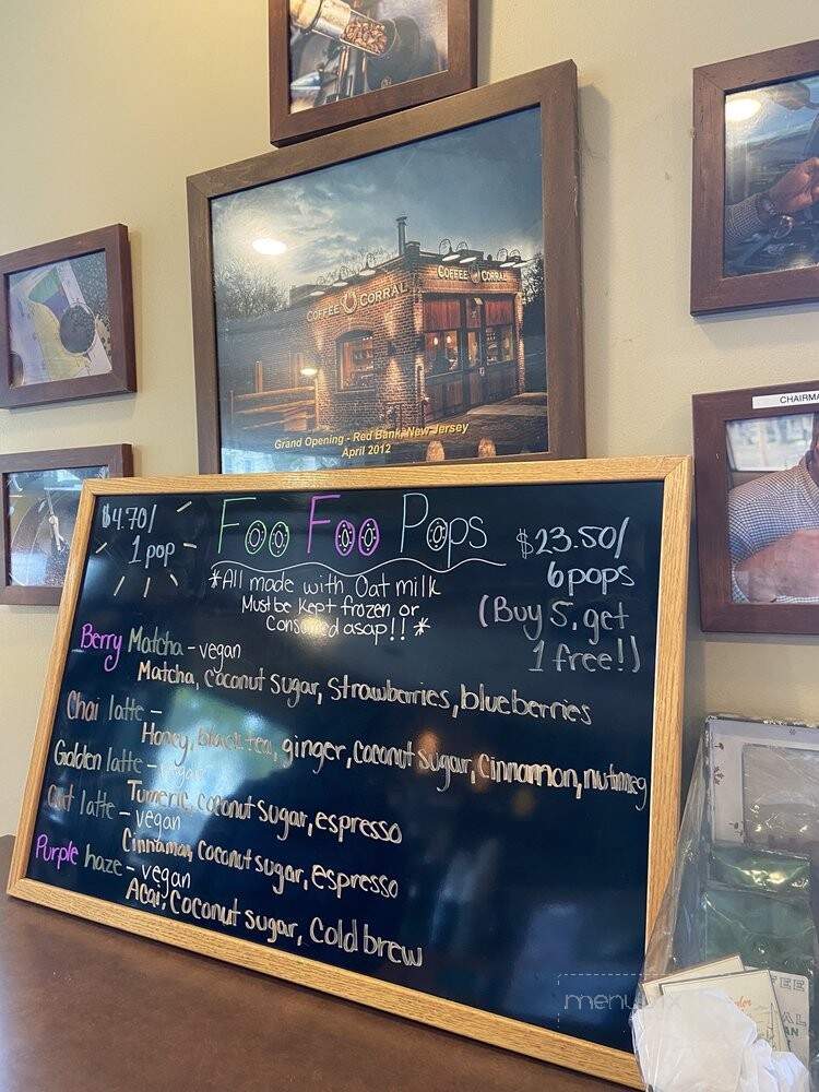 Coffee Corral - Red Bank, NJ menu_pic