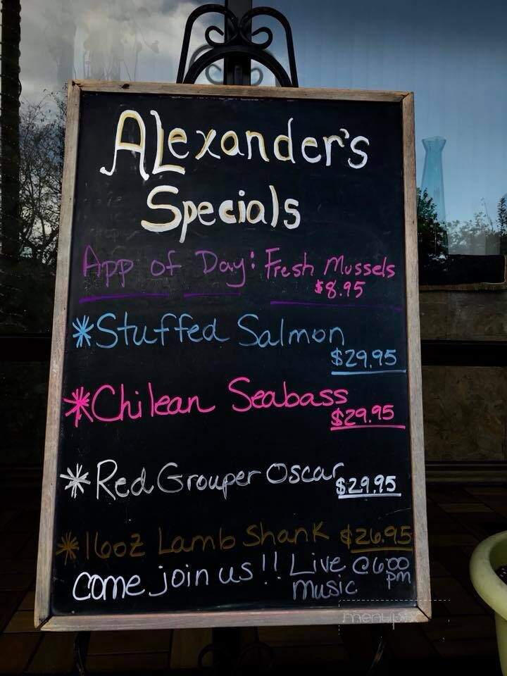 Alexander's Mediterranean Cuisine - Garner, NC