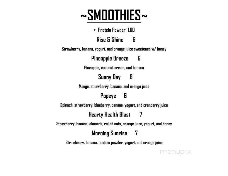 Nibbles Eatery - Eureka Springs, AR menu_pic