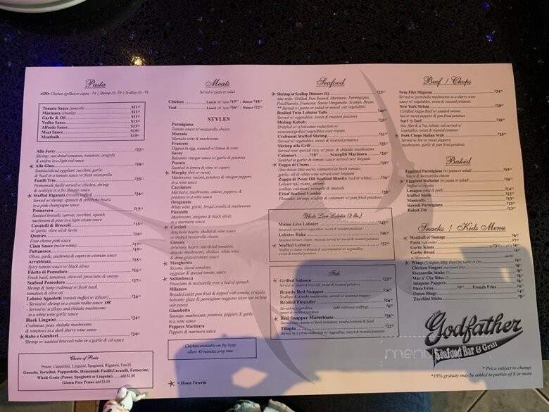 The Godfather Seafood Bar & Grill - East Hanover, NJ