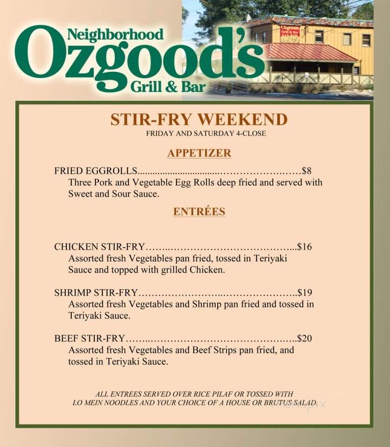 Ozgoods Bar & Grill - Kutztown, PA