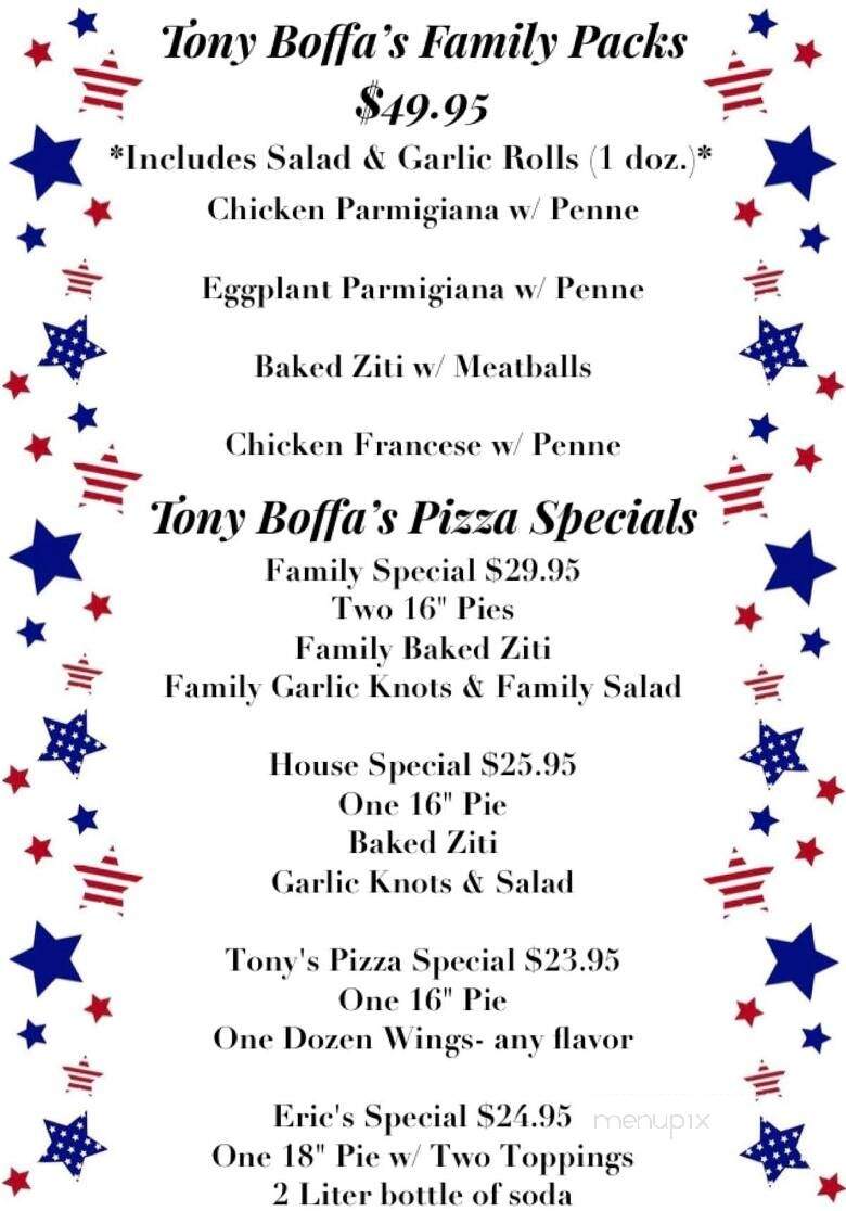 Tony Boffa's Restaurant - Middletown, NY