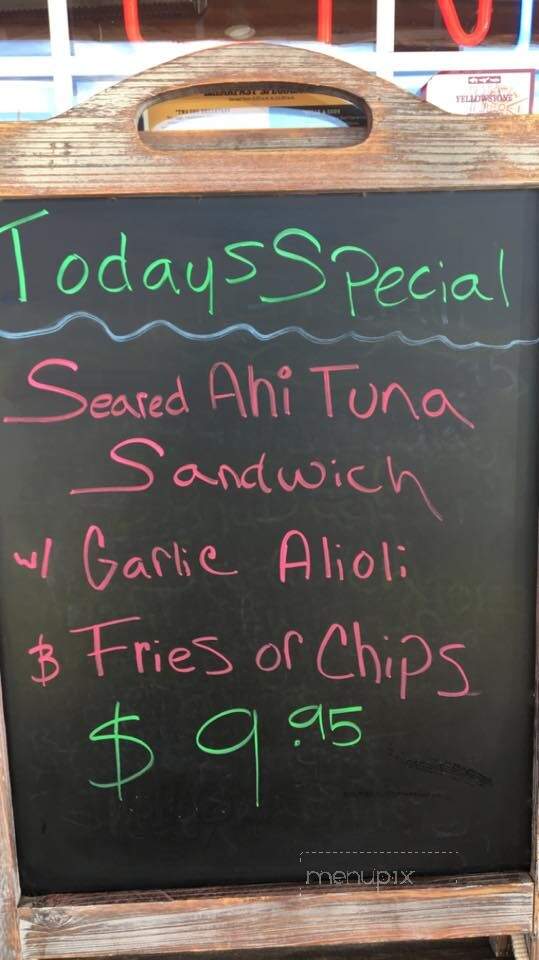 Timberline Cafe - West Yellowstone, MT menu_pic