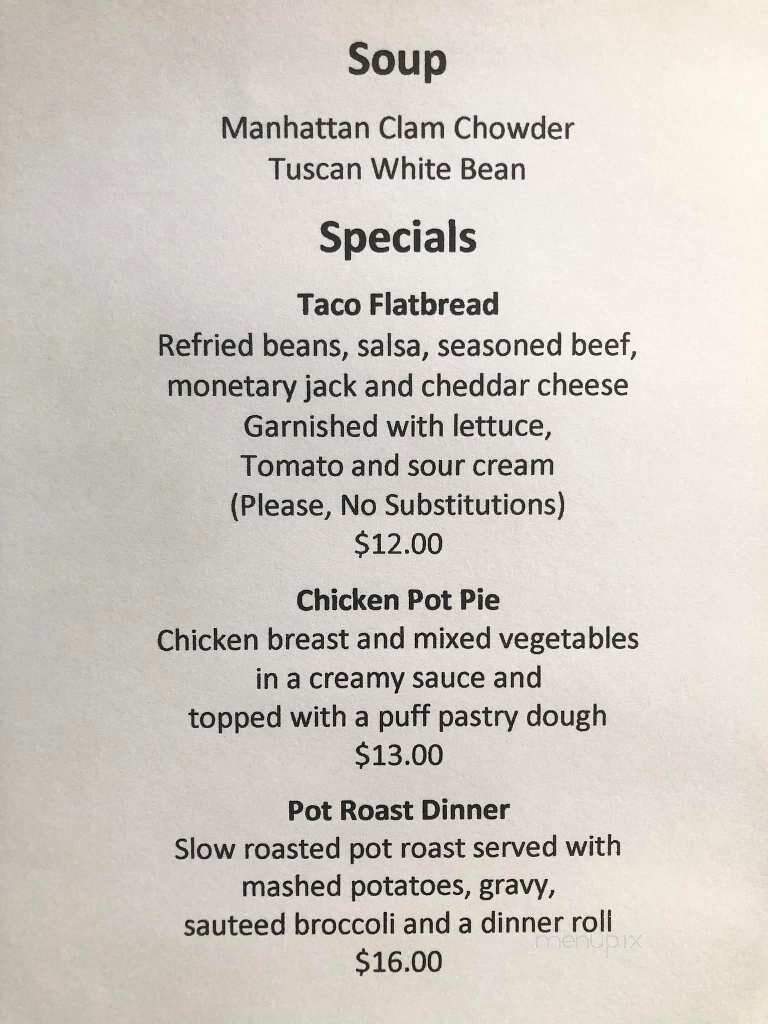 Detzi Tavern - Wind Gap, PA menu_pic