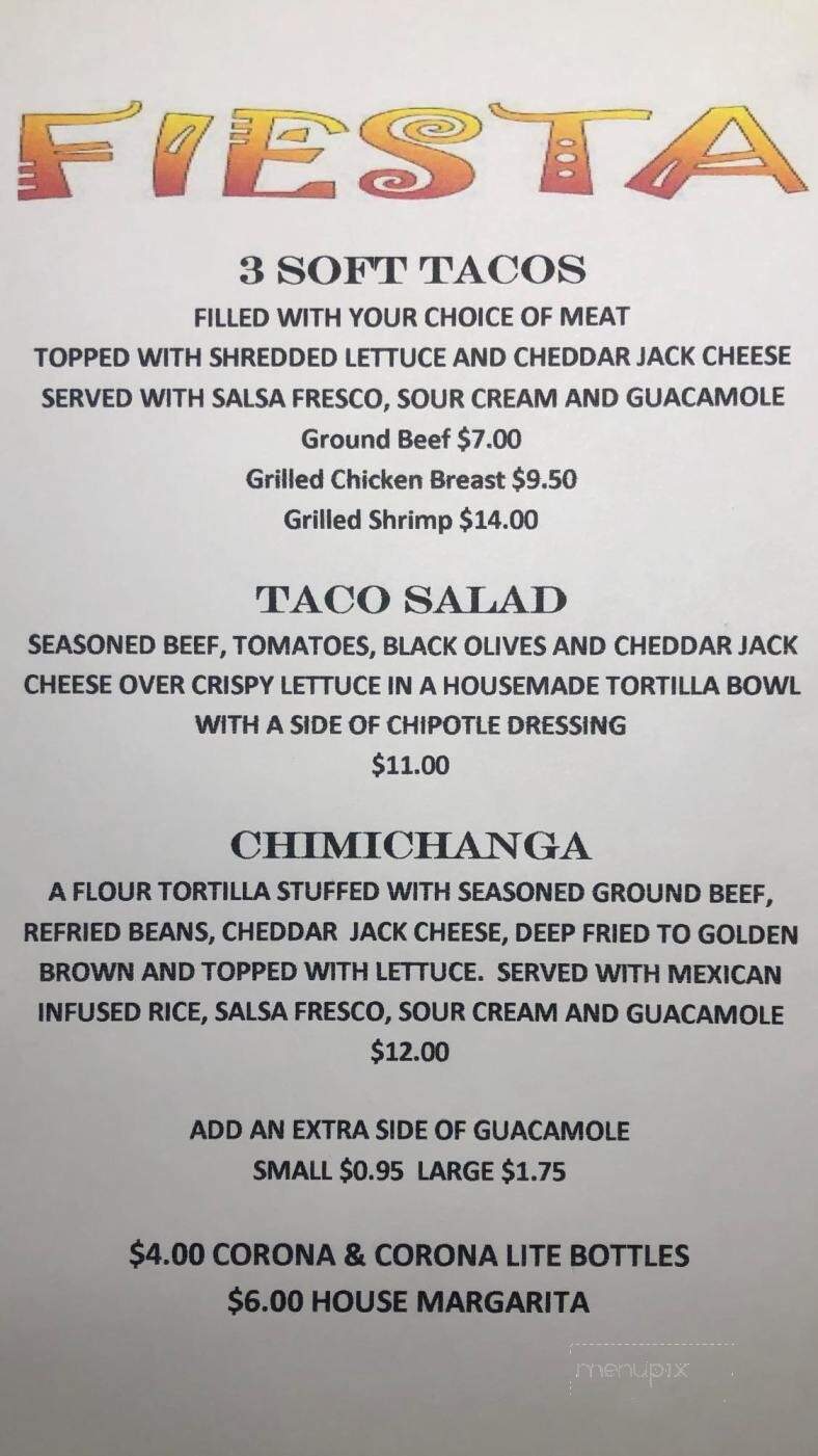 Detzi Tavern - Wind Gap, PA menu_pic