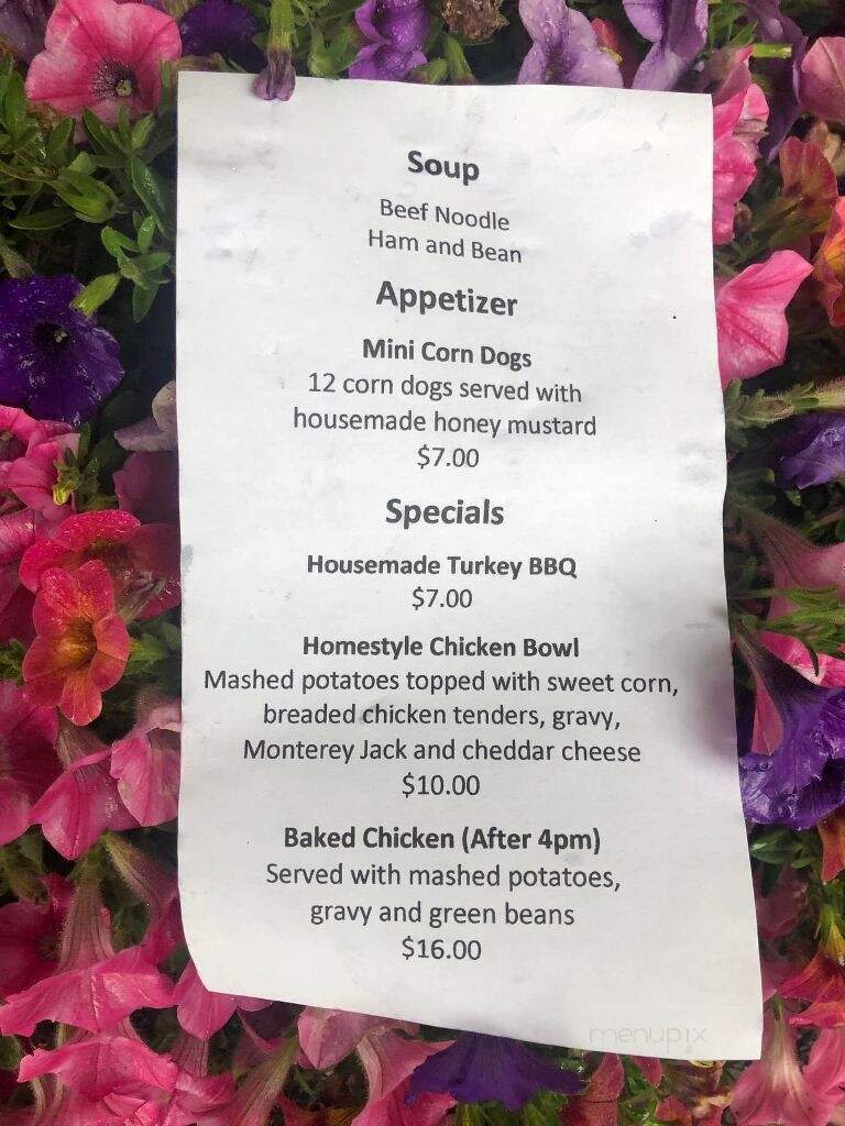 Detzi Tavern - Wind Gap, PA menu_pic