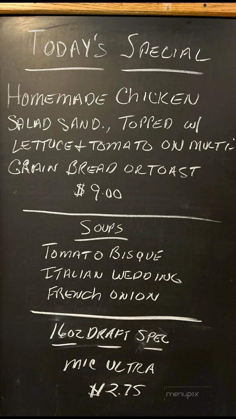 Detzi Tavern - Wind Gap, PA menu_pic