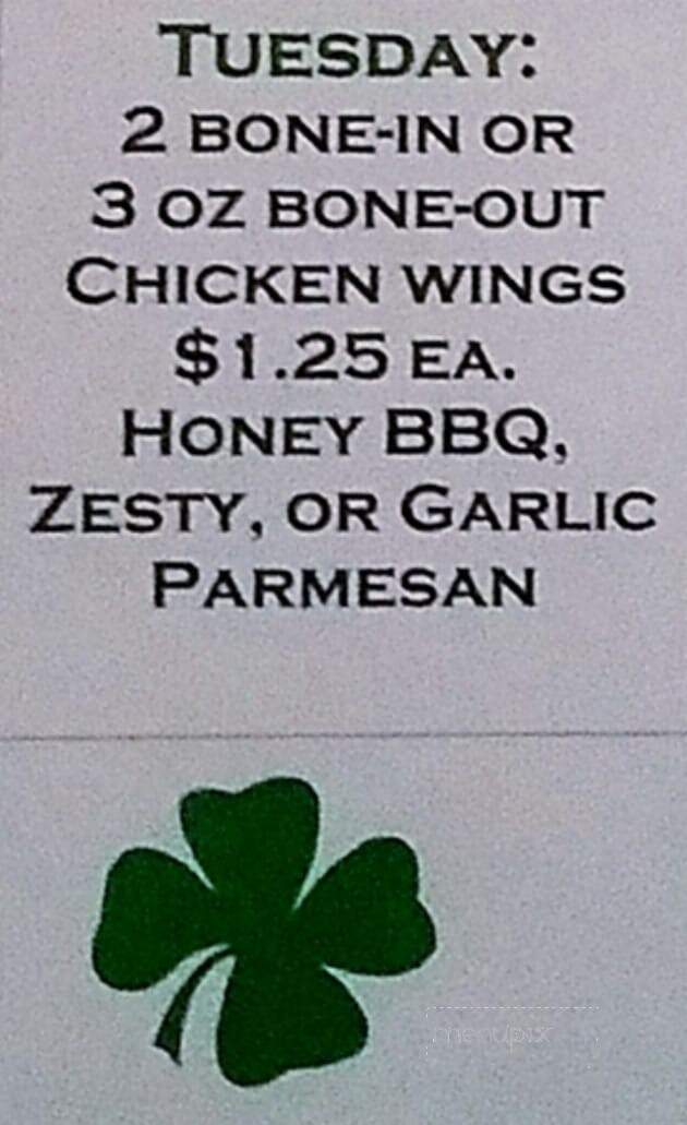My Turn Pub - Belmont, WI menu_pic