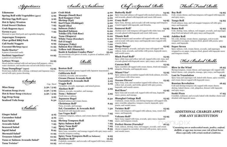 Shanghai Cottage - Fairhope, AL menu_pic