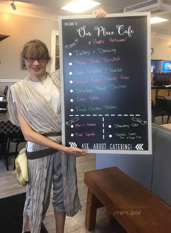 Our Place Cafe & Catering - Hendersonville, TN menu_pic