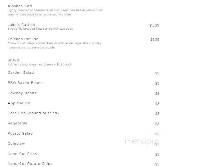 Grumpy Jake's Bbq & Catering - Show Low, AZ menu_pic