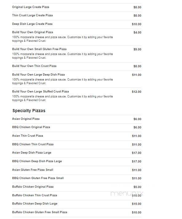 Hungry Howie's Pizza - Dewitt, MI menu_pic