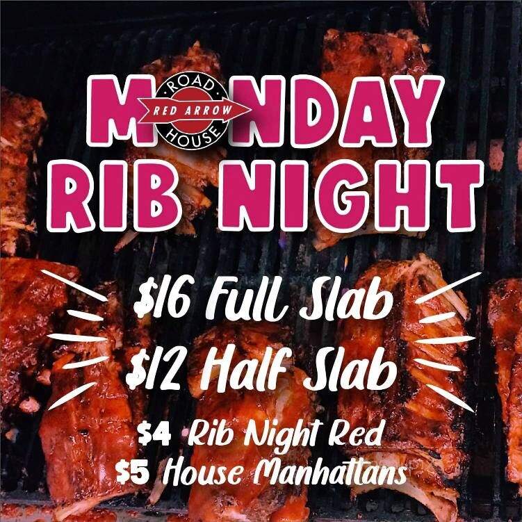 Red Arrow Roadhouse - Union Pier, MI menu_pic