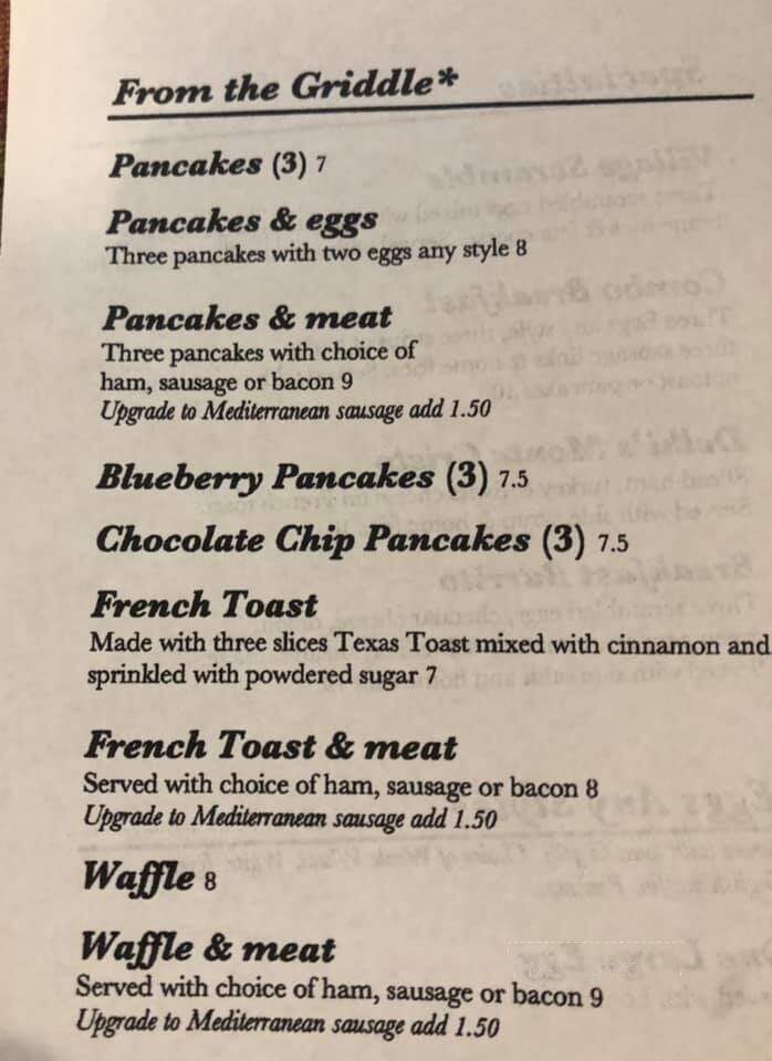Delhi Cafe - Holt, MI menu_pic