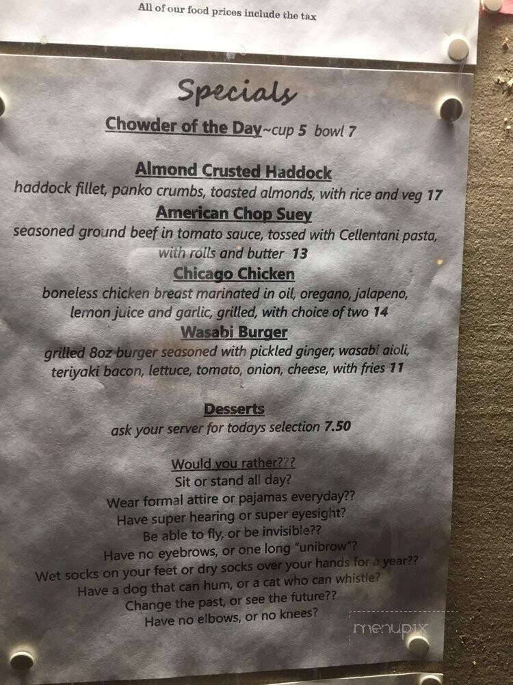 J D & Meyers Best Friends - Gloucester, MA menu_pic