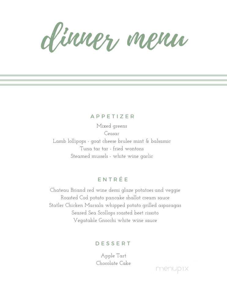 Plane View - Vineyard Haven, MA menu_pic