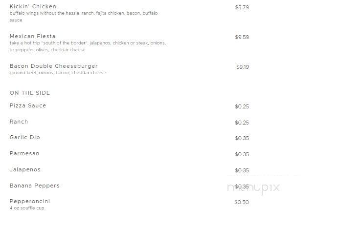 Paparonni's Pizza - Danielsville, GA menu_pic