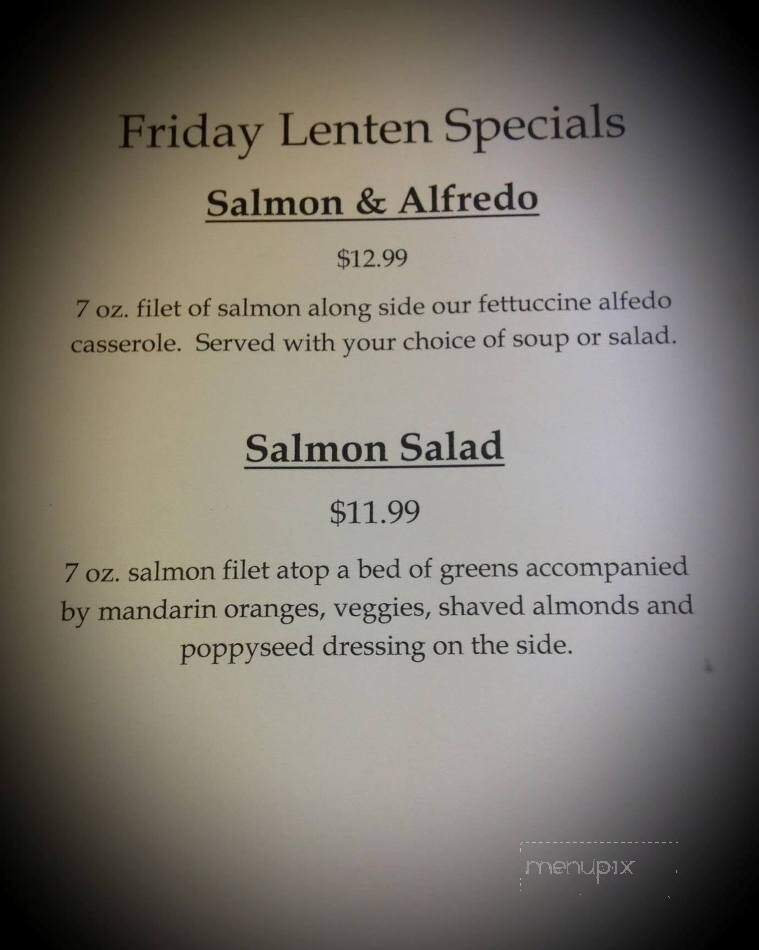 De Vinci's Restaurant - Waconia, MN menu_pic