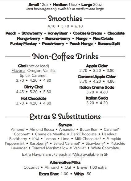 Gathering Grounds Coffeeshop - Perham, MN menu_pic
