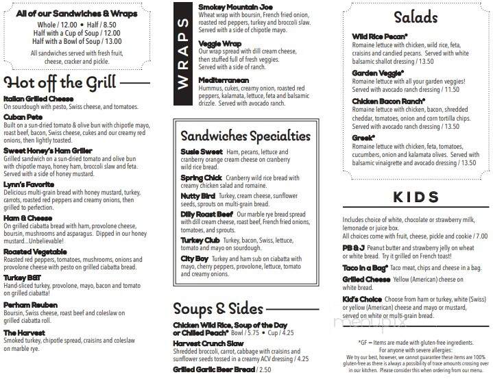 Gathering Grounds Coffeeshop - Perham, MN menu_pic