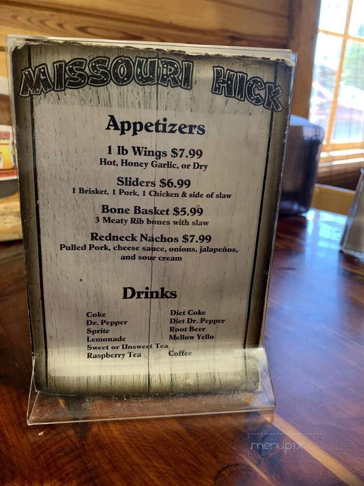 Missouri Hick Barbeque - Cuba, MO