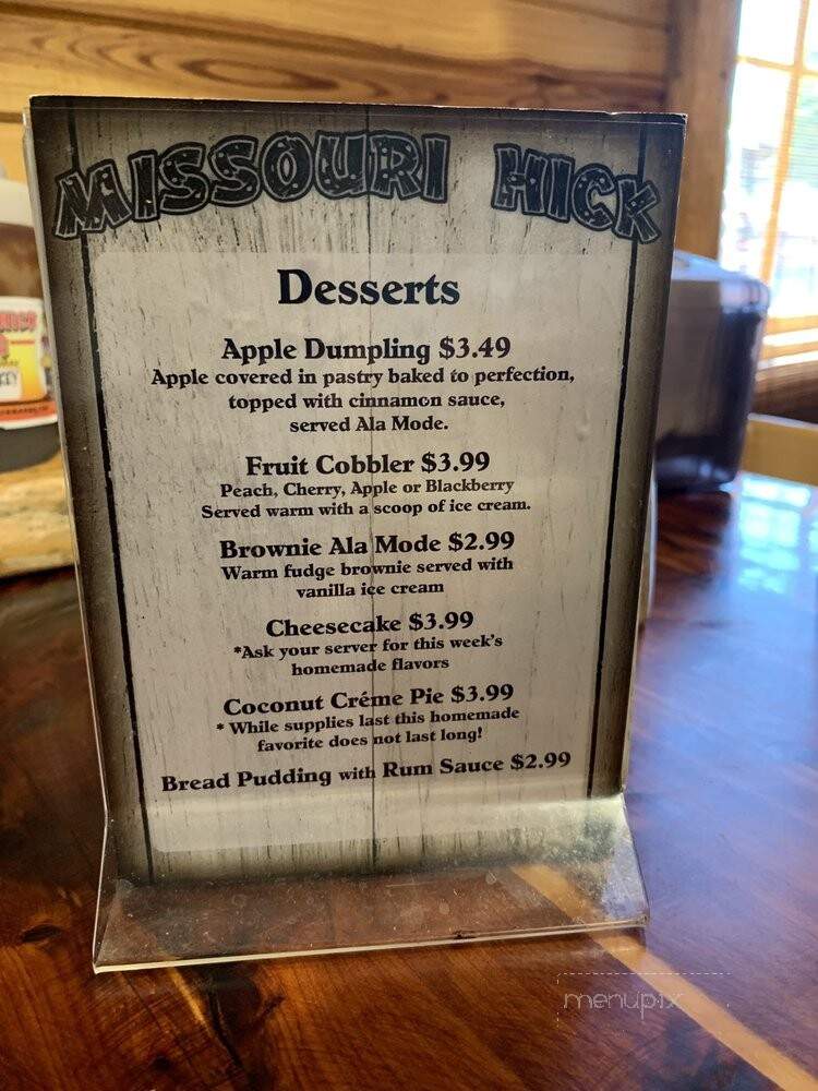 Missouri Hick Barbeque - Cuba, MO