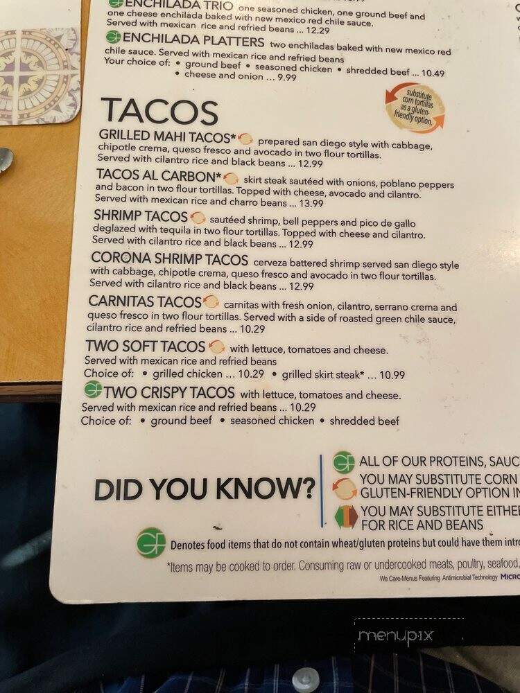 Menu of Jose Peppers in Lees Summit, MO 64086