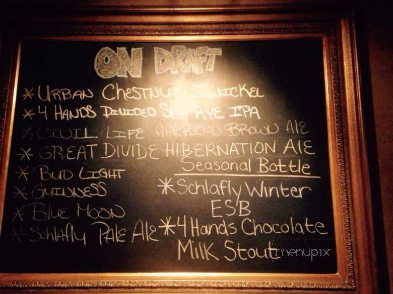 C J Muggs Restaurant & Bar - Clayton, MO menu_pic