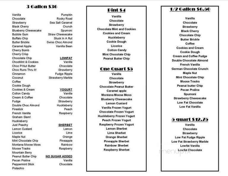 Cove Deli - Polson, MT menu_pic