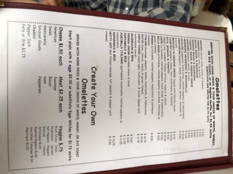 Mom's Restaurant - Ringoes, NJ menu_pic
