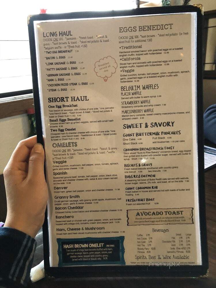 Big Y Cafe - Peshastin, WA menu_pic