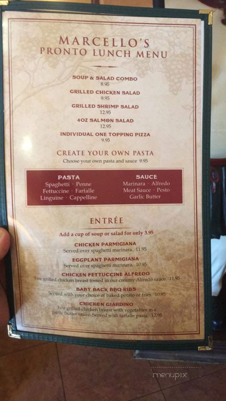 Marcello's Italian Restaurant - Yuba City, CA