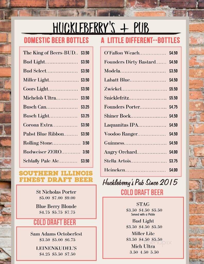 Huckleberry Pub - Mounds, IL