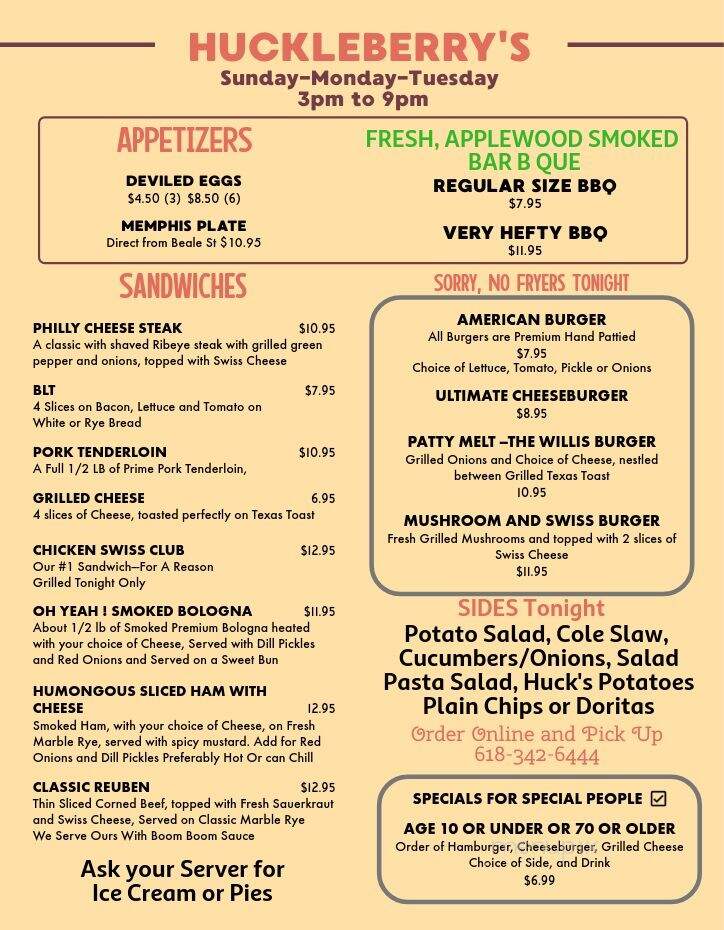 Huckleberry Pub - Mounds, IL