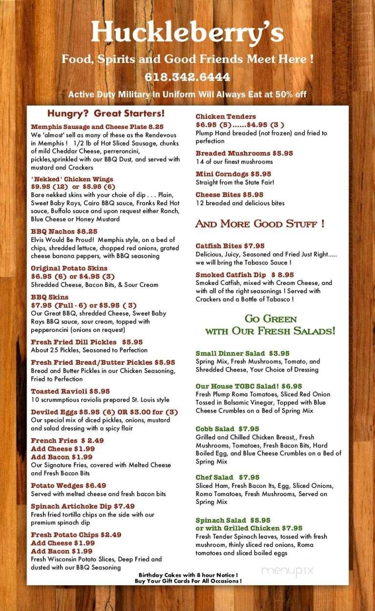 Huckleberry Pub - Mounds, IL