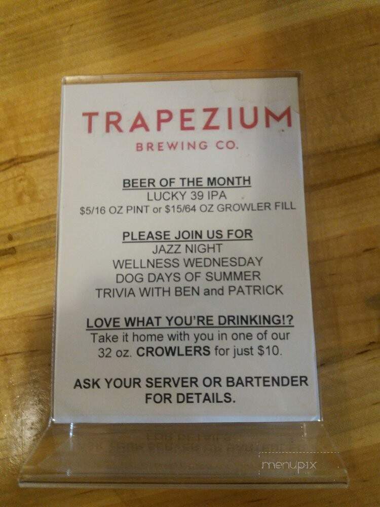 Trapezium Brewing - Petersburg, VA