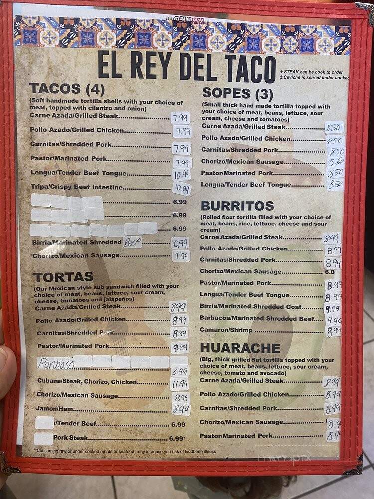 El Rey Del Taco Taqueria - Winston-Salem, NC