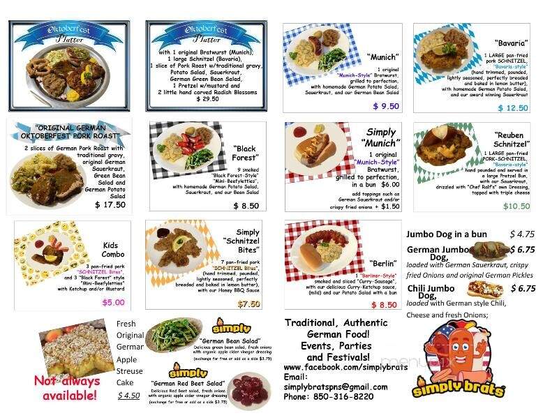 Perfect Plain Brewing - Pensacola, FL menu_pic