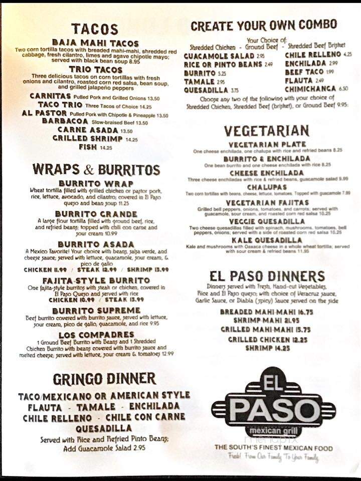 El Paso Mexican Grill - Pensacola, FL