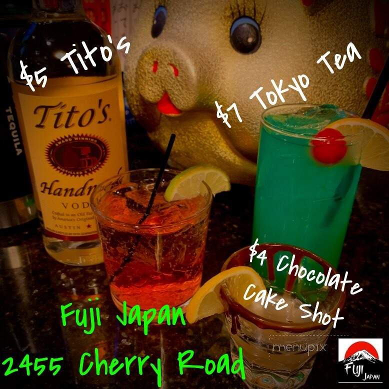 Fuji Japan - Rock Hill, SC menu_pic