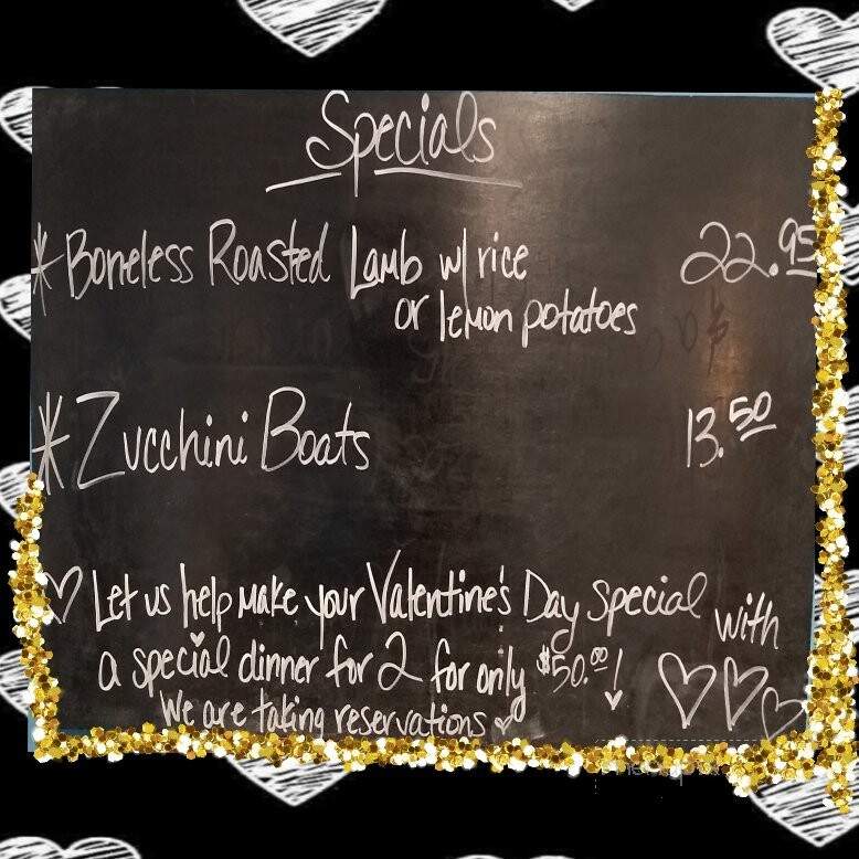 Yiayia's - Ridgeland, MS menu_pic