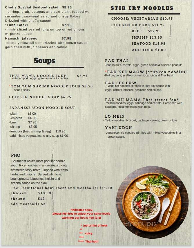 Southern Chopstix - Pinebluff, NC menu_pic
