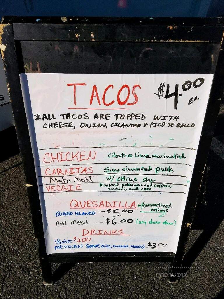 Mezoco Taco Truck - Montclair, NJ menu_pic