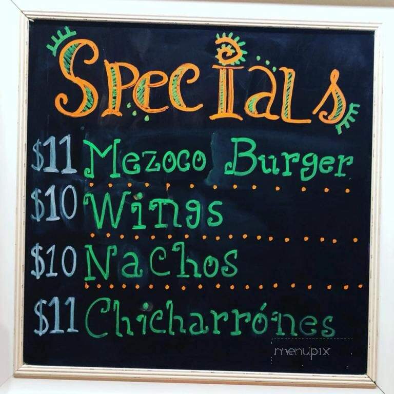 Mezoco Taco Truck - Montclair, NJ menu_pic